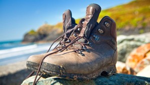 walking-boots-on-beach